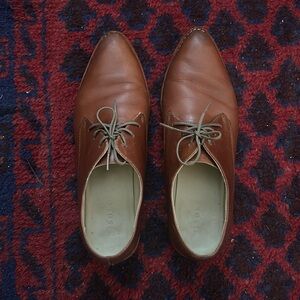 Nisolo Brown Leather Oxfords